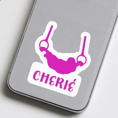 Cherie Sticker Ring gymnast Notebook Image