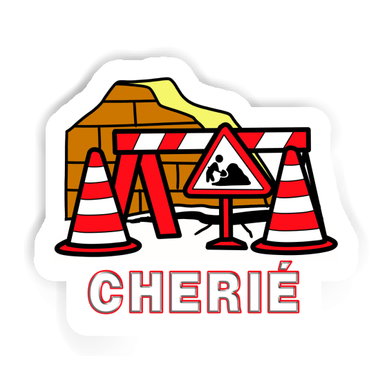 Sticker Cherie Baustelle Gift package Image