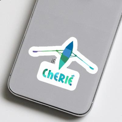 Sticker Cherie Rowboat Laptop Image