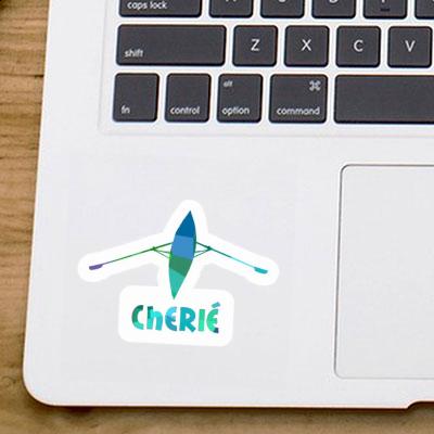 Sticker Cherie Rowboat Laptop Image