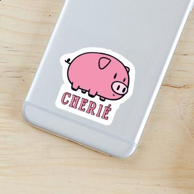 Sticker Schwein Cherié Image