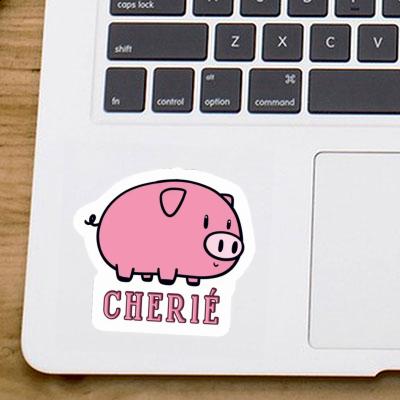 Sticker Schwein Cherié Gift package Image