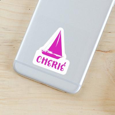 Sticker Cherié Sailboat Laptop Image