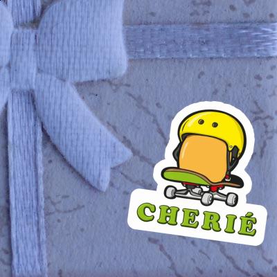 Sticker Cherié Skater Image