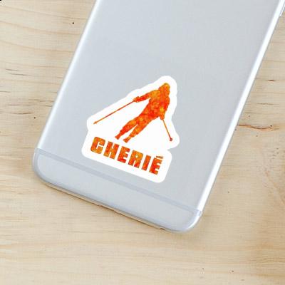 Sticker Cherie Skier Notebook Image