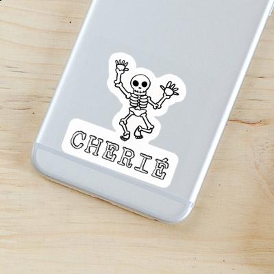 Sticker Cherié Skull Image