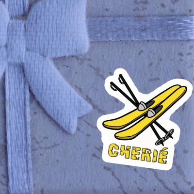 Sticker Ski Cherie Image