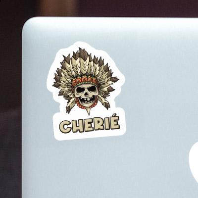 Cherié Sticker Totenkopf Laptop Image