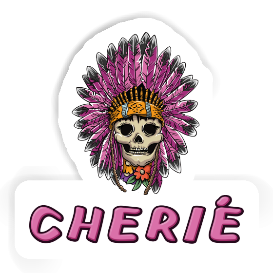 Sticker Womens Skull Cherié Gift package Image