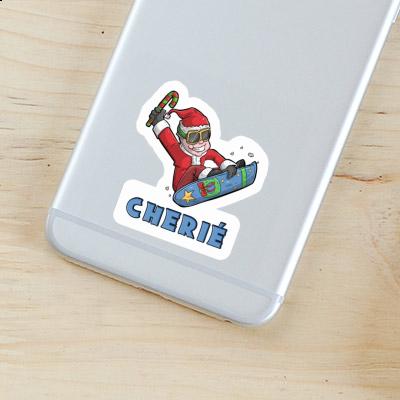 Sticker Snowboarder Cherié Gift package Image