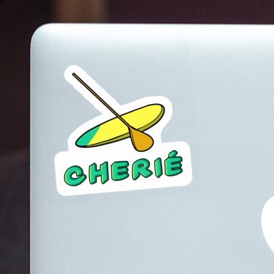 Stand Up Paddle Sticker Cherie Image