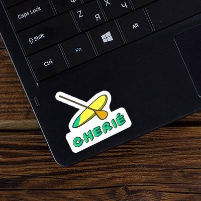 Stand Up Paddle Sticker Cherie Laptop Image