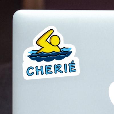 Sticker Cherie Swimmer Image