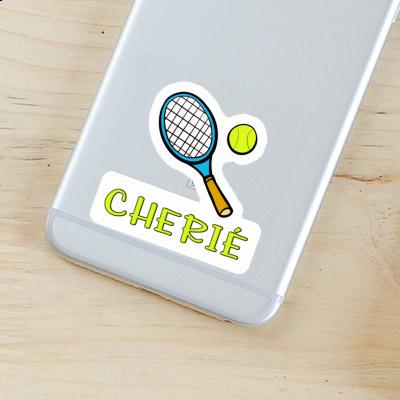 Tennis Racket Sticker Cherié Notebook Image