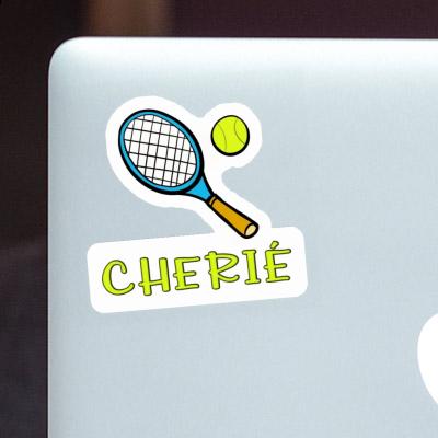 Tennis Racket Sticker Cherié Image