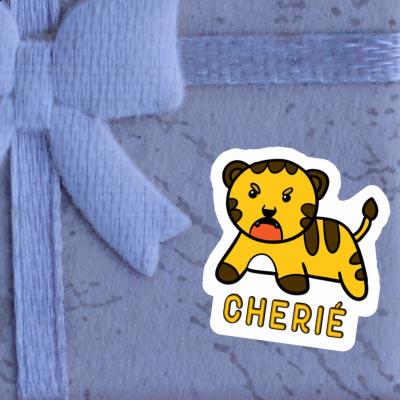 Baby-Tiger Sticker Cherié Image