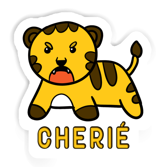 Baby-Tiger Sticker Cherié Gift package Image