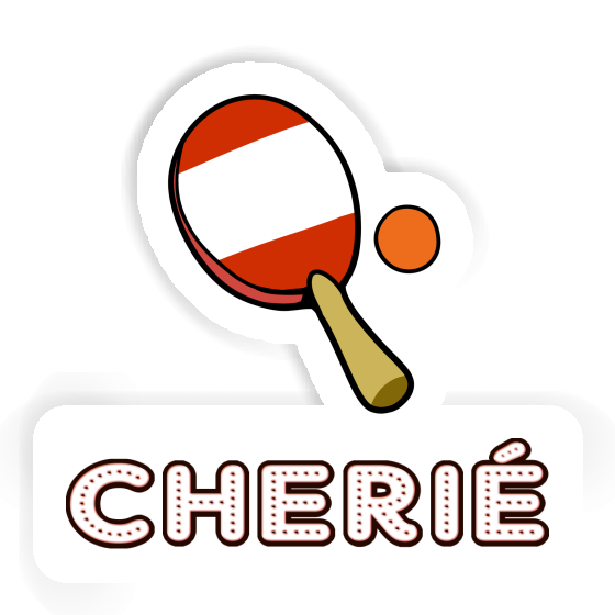 Cherié Sticker Table Tennis Paddle Gift package Image