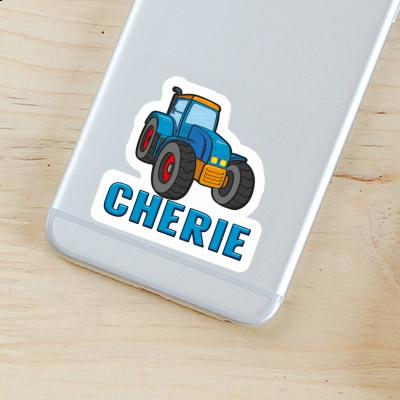 Sticker Traktor Cherie Notebook Image