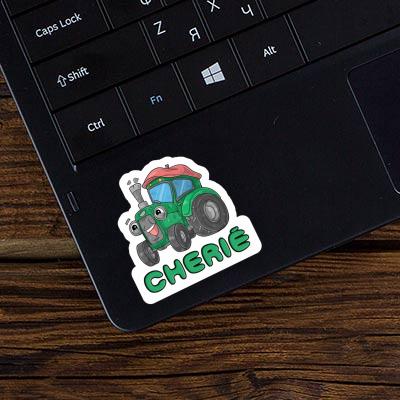 Sticker Cherié Tractor Image