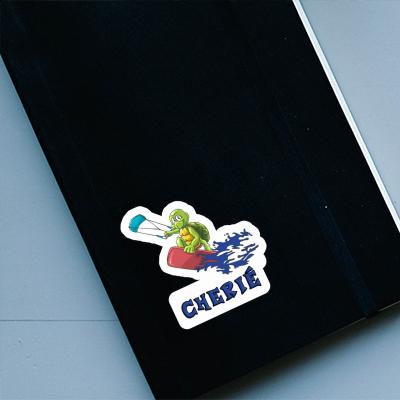 Cherie Sticker Kiter Notebook Image