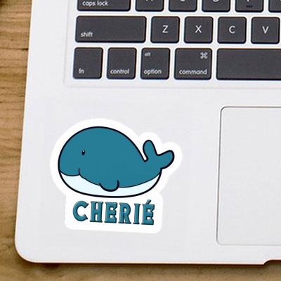 Sticker Whale Fish Cherie Notebook Image