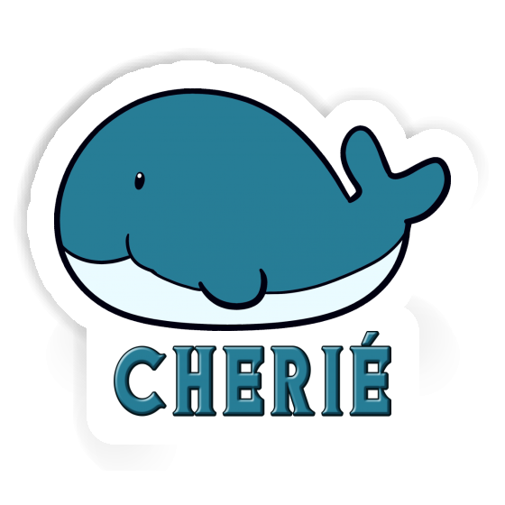 Sticker Whale Fish Cherie Image