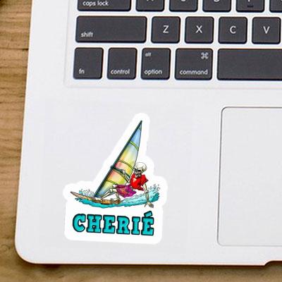 Aufkleber Surfer Cherie Notebook Image