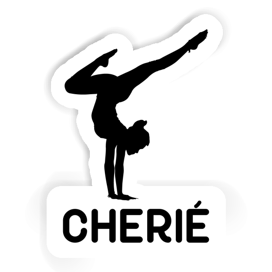 Cherie Sticker Yoga Woman Image