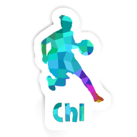 Sticker Basketball Player Chi Image