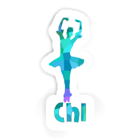 Ballerina Sticker Chi Image