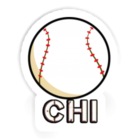 Chi Sticker Baseball Image