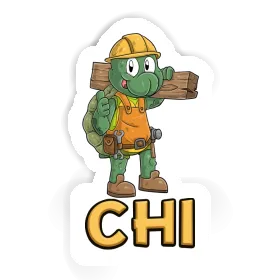 Sticker Construction worker Chi Image