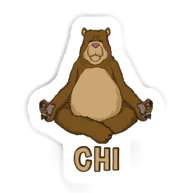 Sticker Yogi Chi Image