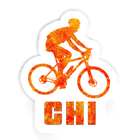 Biker Sticker Chi Image