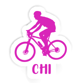 Chi Sticker Biker Image