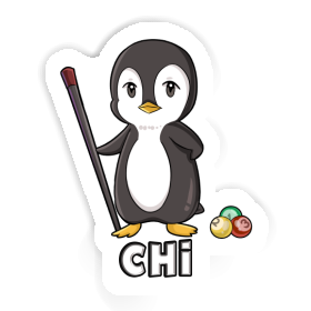 Sticker Billiards Player Chi Image