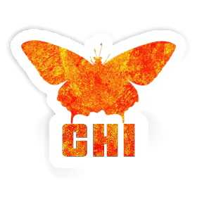 Chi Autocollant Papillon Image