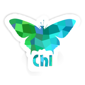 Sticker Chi Butterfly Image