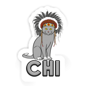 Sticker American Indian Chi Image