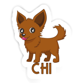 Chi Autocollant Chihuahua Image