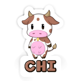 Sticker Cow Chi Image