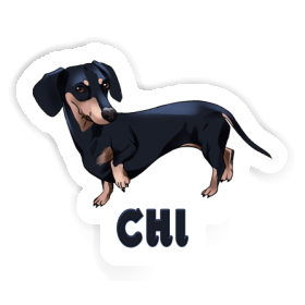 Dachshund Sticker Chi Image