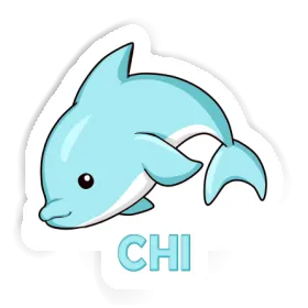 Dolphin Sticker Chi Image