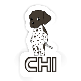 Chi Autocollant Chien de chasse Image