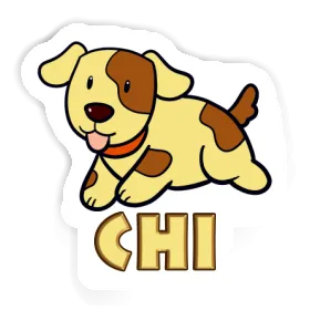 Chien Autocollant Chi Image