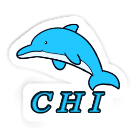 Sticker Dolphin Chi Image