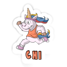 Jogger Sticker Chi Image