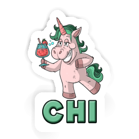 Party Unicorn Sticker Chi Image