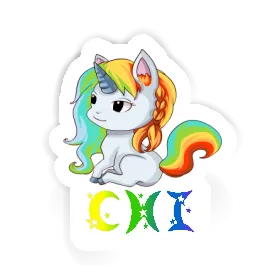 Sticker Unicorn Chi Image